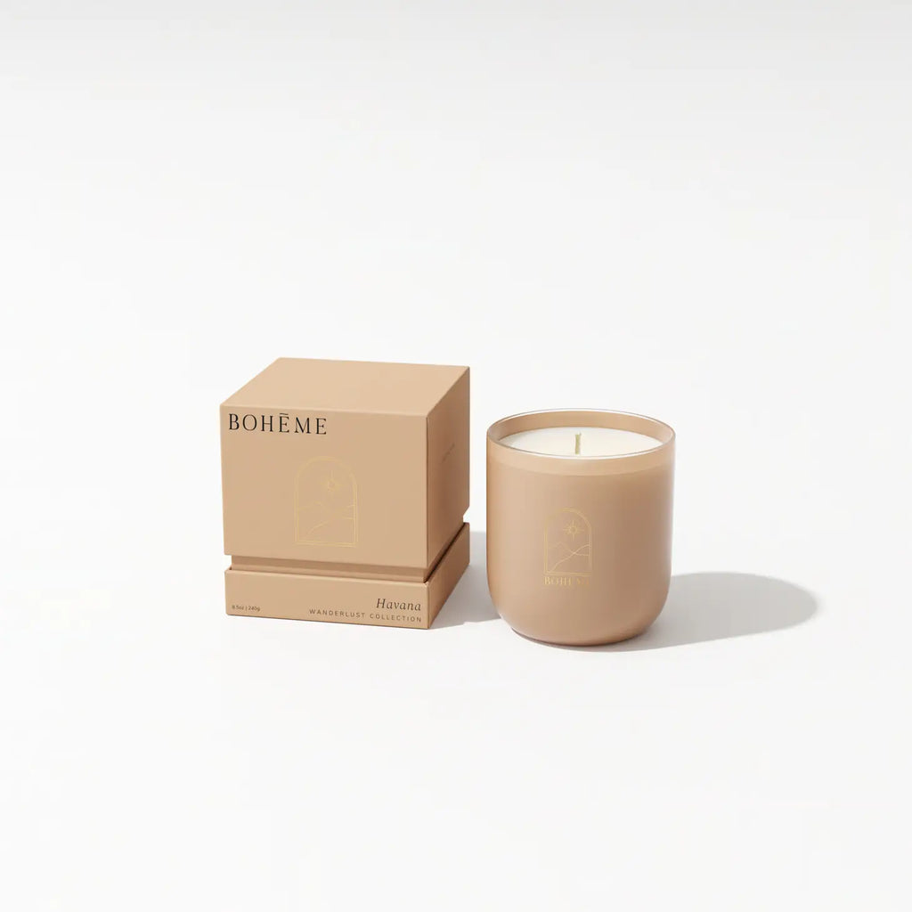 Havana Candle, emanating the vibrant and captivating aromas of the bustling city.